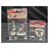 2 Lemax Christmas / Winter Village Figurines