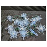 Fiber Optic Christmas Star String Lights