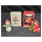 2 Hallmark Keepsake Ornaments