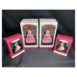 4 Gentle Nurse & Cinderella Keepsake Ornaments