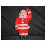 Vtg Glolite by Noma Happi Santa Wall Plaque