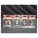 4 Lemax Christmas/Winter Village Figurines
