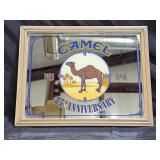 1998 Camel 85th Anniversary Mirrored Bar Sign