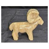 Carved Stone Big Horn Sheep