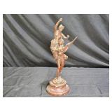 La Gloire Couronnant le Genie by Debut Statuette