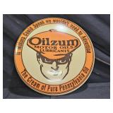 Oilzum Motor Oils & Lubricants Reproduction Sign