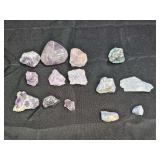 Raw Uncut Amethyst, Sodalite, & Blue Apatite