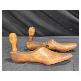 Pair of Vintage Wooden Shoe Trees/Stretchers