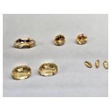 Loose Cut Gemstones: Marquis, Round, Oval Citrine