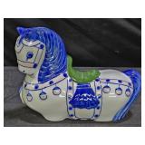 Hand Painted Horse Coin Bank
