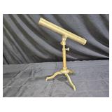 Antique Brass Table Top Telescope with Tripod