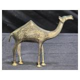 Vintage Brass Camel Figurine