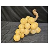 Early Italian MCM Giant Alabaster Grape Cluster
