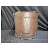 Antique Large Copper Hearth Bucket