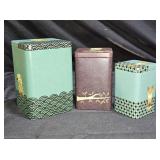 Set of 3 Magpie Tom Frost Nesting Tins