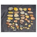20+ Polished Agate, Chert, & Jasper Stones