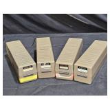4 Kodak Ready File Kodaslide File Boxes
