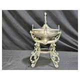 Antique Silver Plated Tilting Samovar