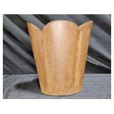 Metal Tulip Edge Planter/Waste Basket