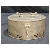 Vintage Brass Cricket Box