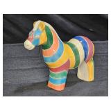 Raku Ceramic Horse Sculpture