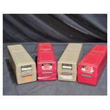 4 Kodak Ready File Kodaslide File Boxes