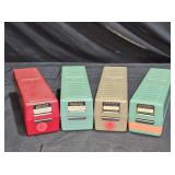4 Kodak Ready File Kodaslide File Boxes