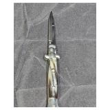 Italian Stiletto Folding Automatic Knife