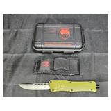 Cobratec Large CKT-1 Green OTF Auto Knife