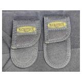 2 Rare Microtech Gold Logo Sheaths