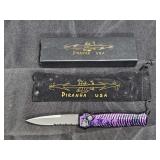 Plum Piranha Mini Guard Tactical Folding Combo
