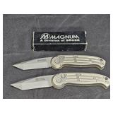 2 Boker Magnum Speedmaster B0108 Folding Knives