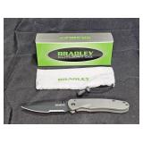 NIB Bradley Cutlery Alias II 17650BT Folding Knife
