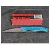 Kershaw Leek 1660 Teal Assisted Flipper