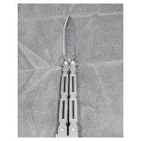 Matte Black Butterfly Knife