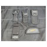 Black Woven Nylon Cases: Microtech, Marbles, etc