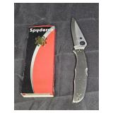 Spyderco Endura C10P Manual Folding Knife