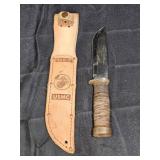 Vintage Cattaraugus 2250 WWII Fixed Blade Knife