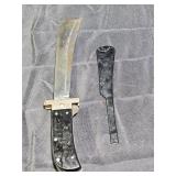 Vintage WW II Cattaraugus Folding Survival Knife