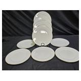 9 Oxford Special Bone China Luncheon Plates