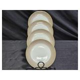4 Rosenthal "Iris" Classic Modern Bread Plates