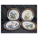 4 Tanala Ken Edwards Mexican Pottery Plates