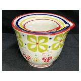 Creative Co-op Stoneware Measuring Cup Set of 4