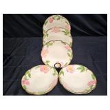 Franciscan Desert Rose 5 Dessert Bowls