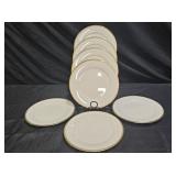7 Noritake Viceroy #7222 Salad Plates