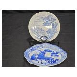 Enoch Wedgwood Plate & Two