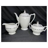 Heinrich H & C Tea Pot Sugar Bowl & Creamer