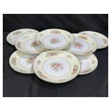 9 Noritake Empire Salad Plates