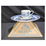3 Piece Set Churchill Classic Blue Willow