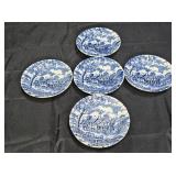 Myott Royal Mail Blue Stagecoach 5 Berry Bowls